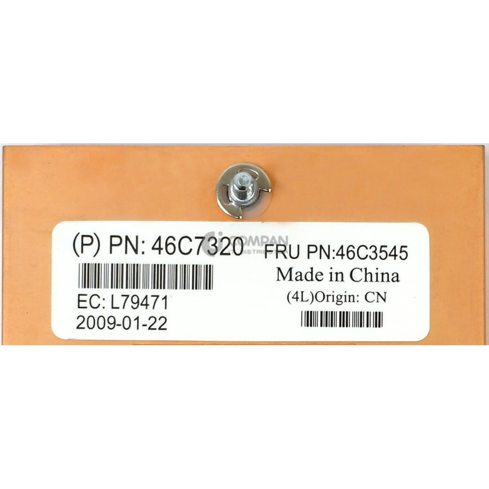 46C3545 IBM HEATSINK FOR BLADECENTER HS22 46C7320, 49Y0659